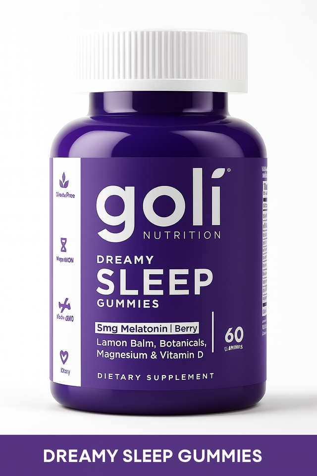 Goli® Dreamy Sleep Gummies – Natural Nighttime Relaxation