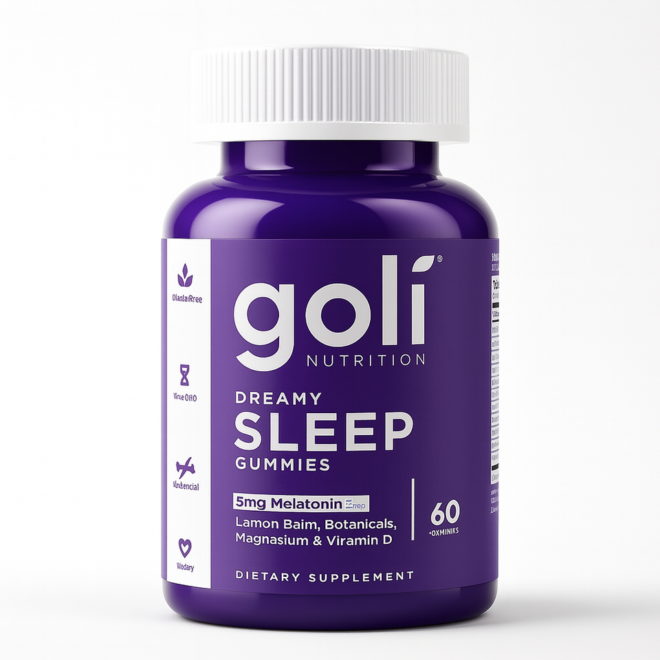 Goli® Dreamy Sleep Gummies – Natural Nighttime Relaxation